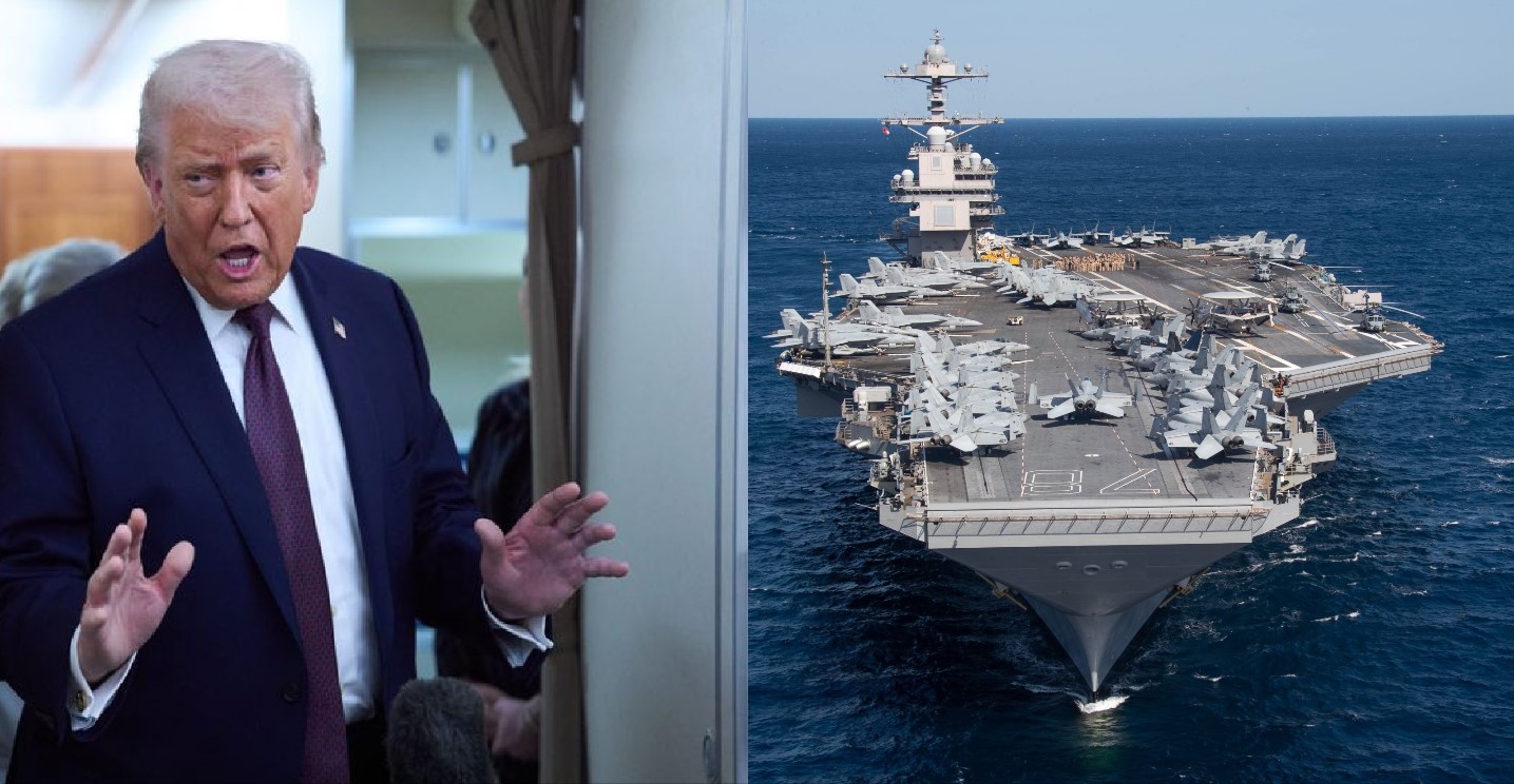 U.S Orders Largest Aircraft Carrier USS Gerald R. Ford to Join USS Abraham Lincoln Against Iran