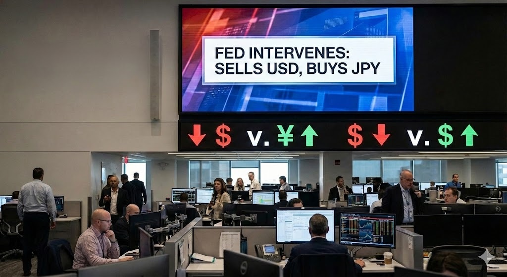 U.S. Fed Preparing to Sell U.S. Dollars And Buy Japanese Yen for the First Time this Century