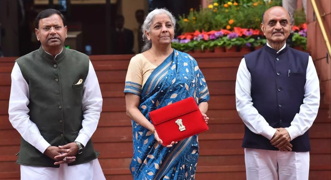 Nirmala Sitharaman Unveiling India's Rs 6.21 lakh crore Defence Budget 2024