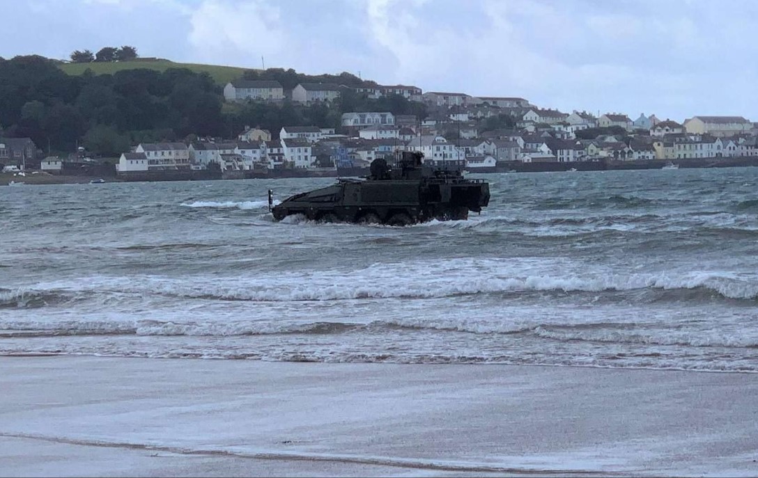 British Army Successfully Tests Boxer 8x8 Armoured Vehicle's Water-Fording Capabilities