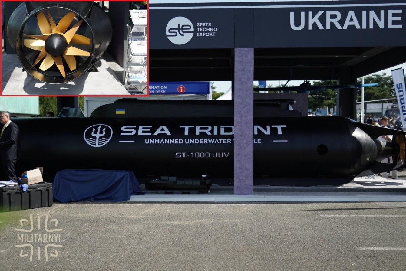 Ukraine Unveils 'Sea Trident' 10-Ton Autonomous Underwater Drone at Eurosatory 2026