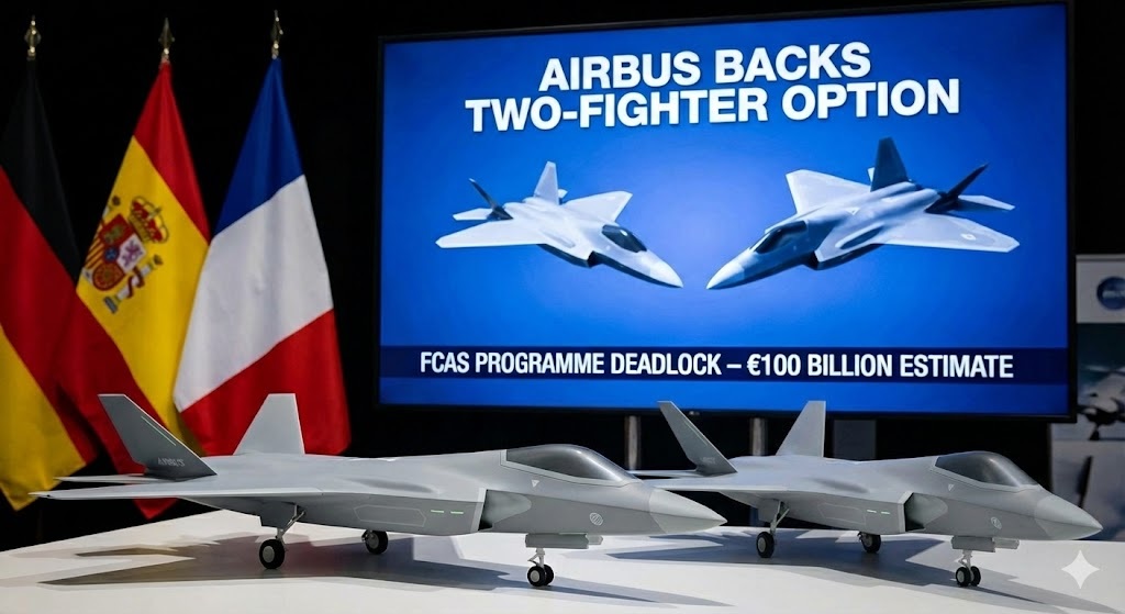 Airbus Proposes Two-Fighter Solution in &euro;100 Billion to Resolve European FCAS Deadlock