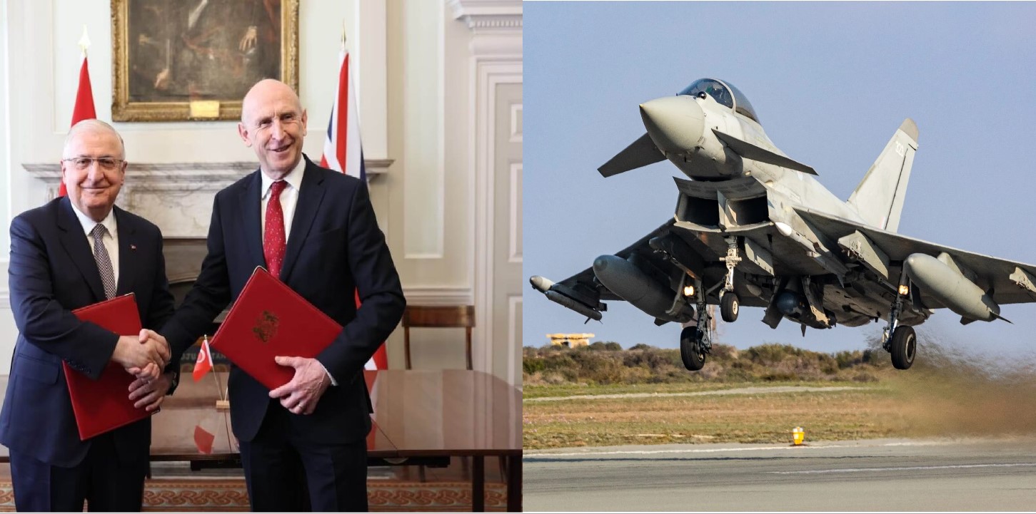 UK and T&uuml;rkiye Sign &pound;8 Billion Eurofighter Typhoon Training and Support Agreement