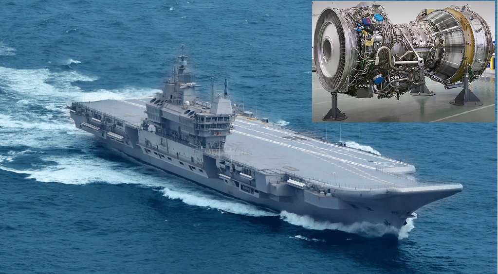 India's Next Aircraft Carrier May Replace US LM2500 Engine By Rolls-Royce MT-30 Engines with Advanced Electric Propulsion