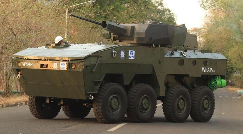 Morocco Transforms Tata’s WhAP into Heavily Armed Light Tanks with Israeli Turrets