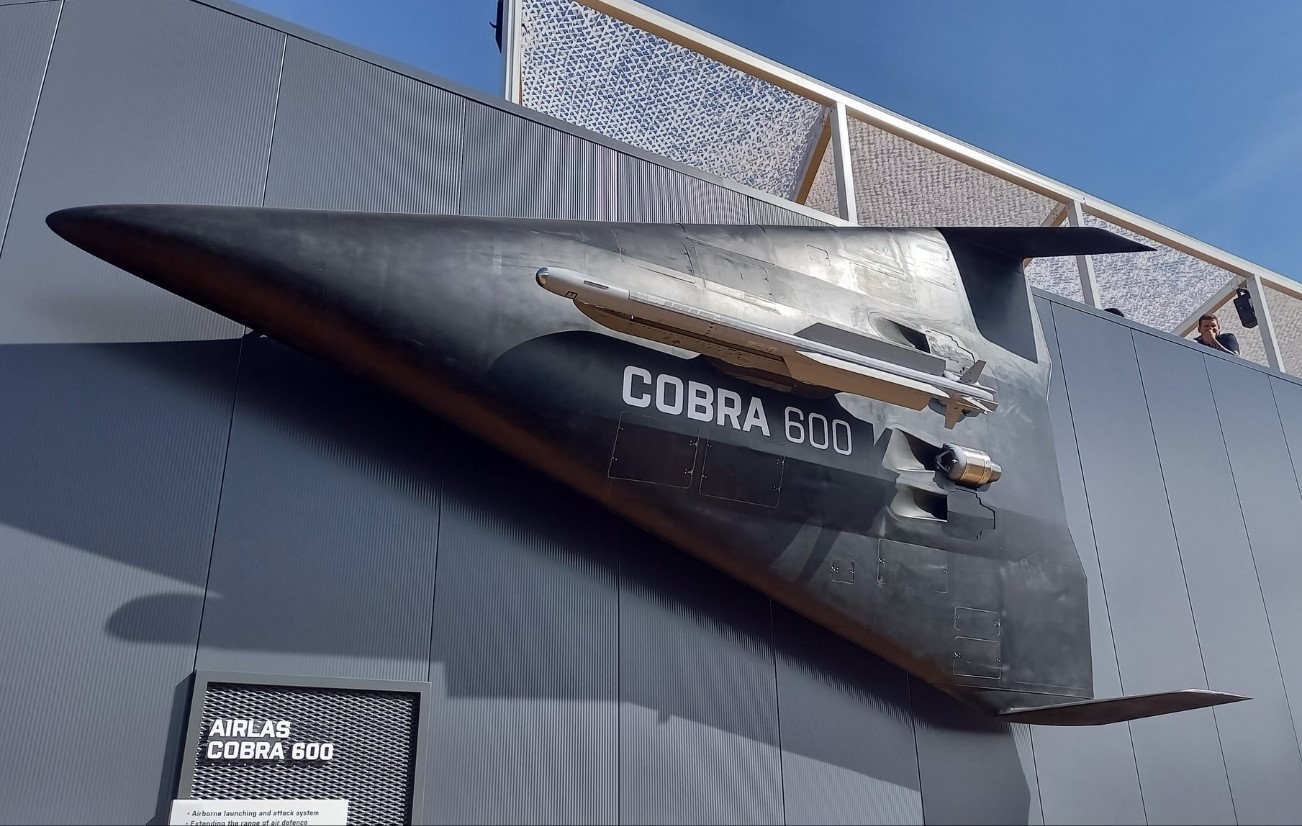 Diehl Defence Unveils IRIS-T Armed Cobra 600 Air Defense Drone at ILA Berlin 2026