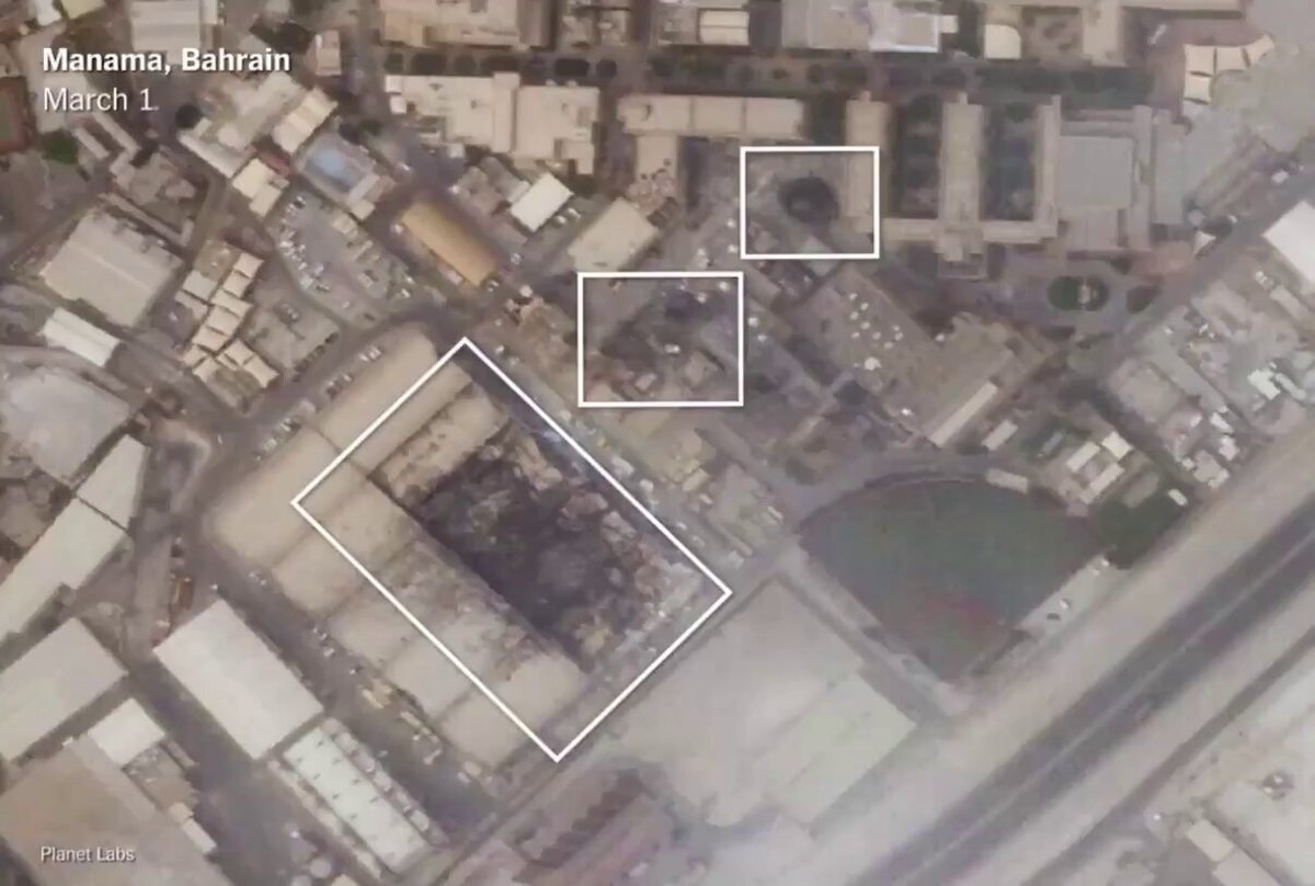 Damage to U.S. Navy Base in Bahrain From Iranian Strikes Estimated at $400 Million, Pentagon Reviews Regional Force Posture