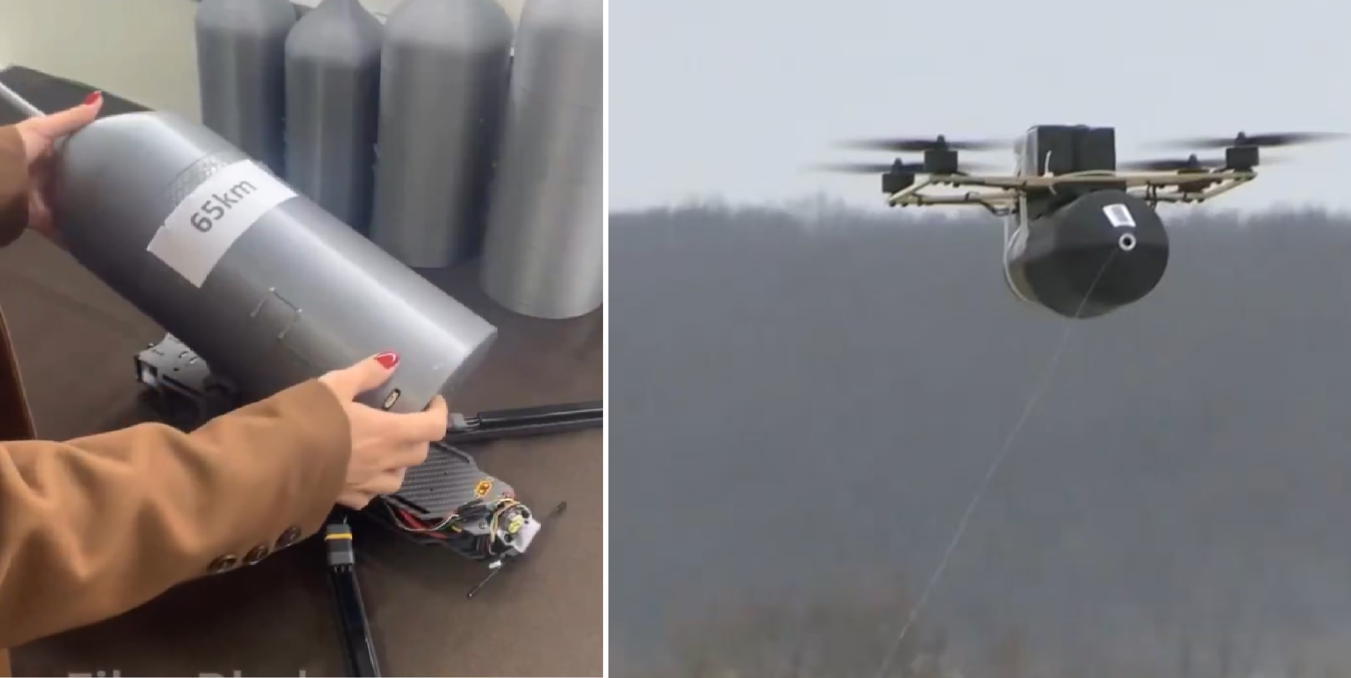 Russia Claims Test of&nbsp;65-Kilometre Fiber-Optic FPV Drone Link