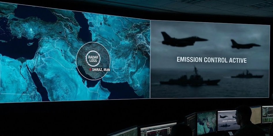 Electronic &lsquo;Blind Spot&rsquo; Opens in Iran as Shiraz Radar Fails and U.S. Forces Go Quiet