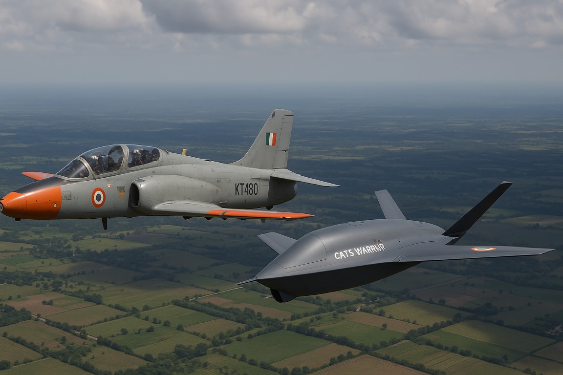 HAL to Convert Retired Kiran MkII Trainer into Control Aircraft for CATS Warrior Drone Teaming