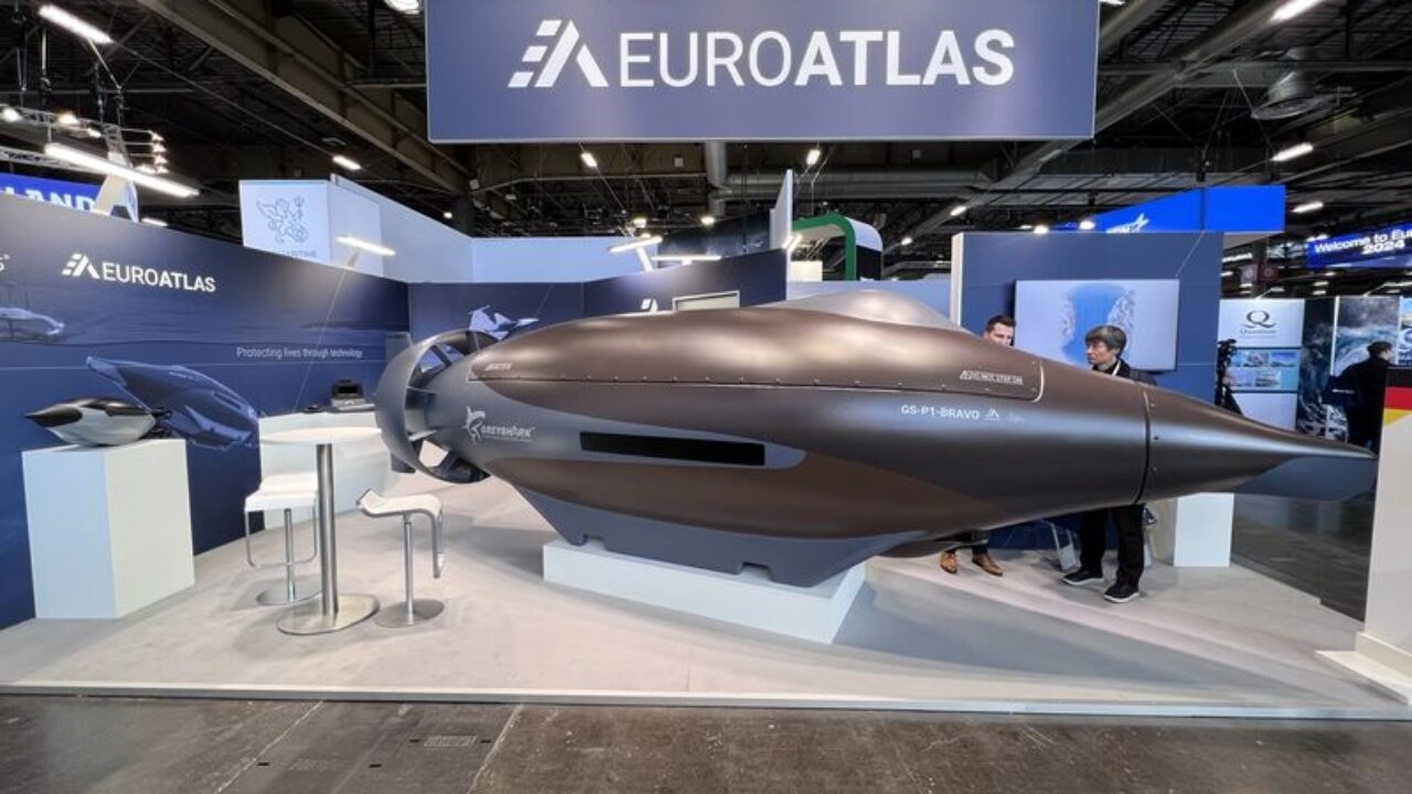 Euroatlas Unveils Autonomous Underwater Vehicle &lsquo;Greyshark&rsquo; for Advanced Maritime Operations