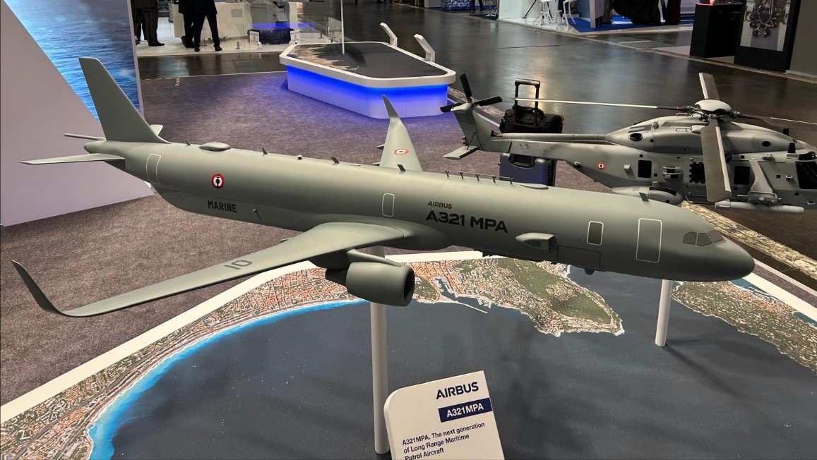 Airbus Unveils the A321XLR-Based ASuW/ASW Maritime Patrol Aircraft at Euronaval 2024
