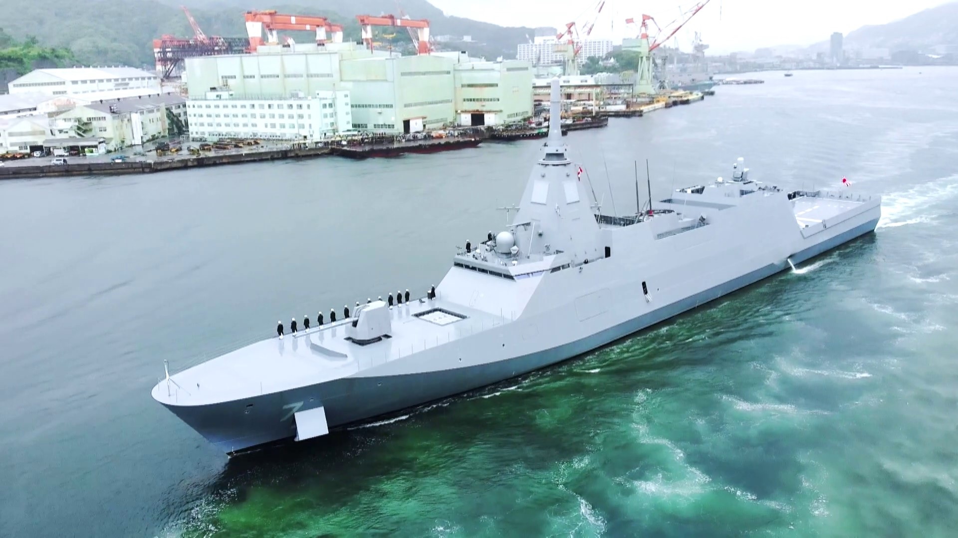 Australia Signs Contract with Japan for First Three Upgraded Mogami General Purpose Frigates