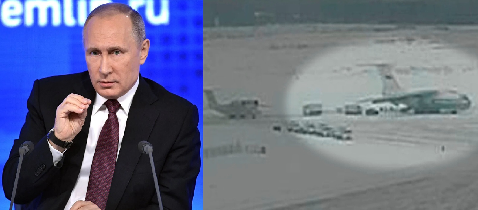 Putin Alleges US-Made Patriot Missile Downed Plane Carrying Ukrainian POWs