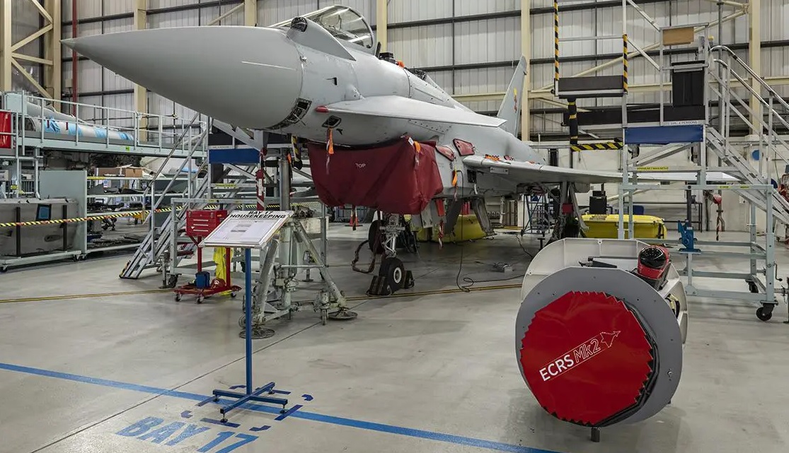  Italian Air Force Enhances Capabilities with Acquisition of 24 Eurofighter Typhoon Jets Featuring ECRS Mk2 Radar