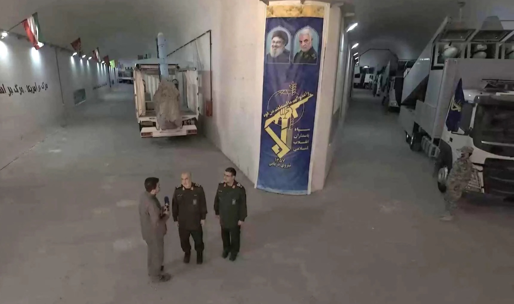 Iran's Revolutionary Guards Unveil Advanced Underground Missile Facility for Naval Warfare
