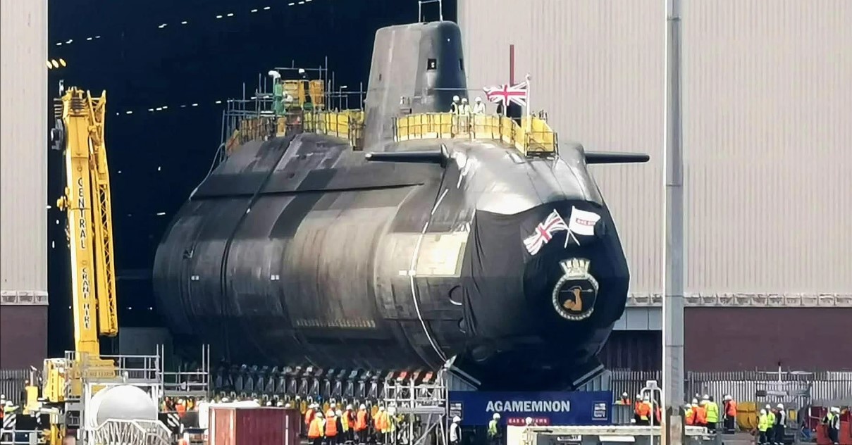 Royal Navy Launches Sixth Astute-Class Submarine, Agamemnon, in a Milestone for Modern Naval Warfare