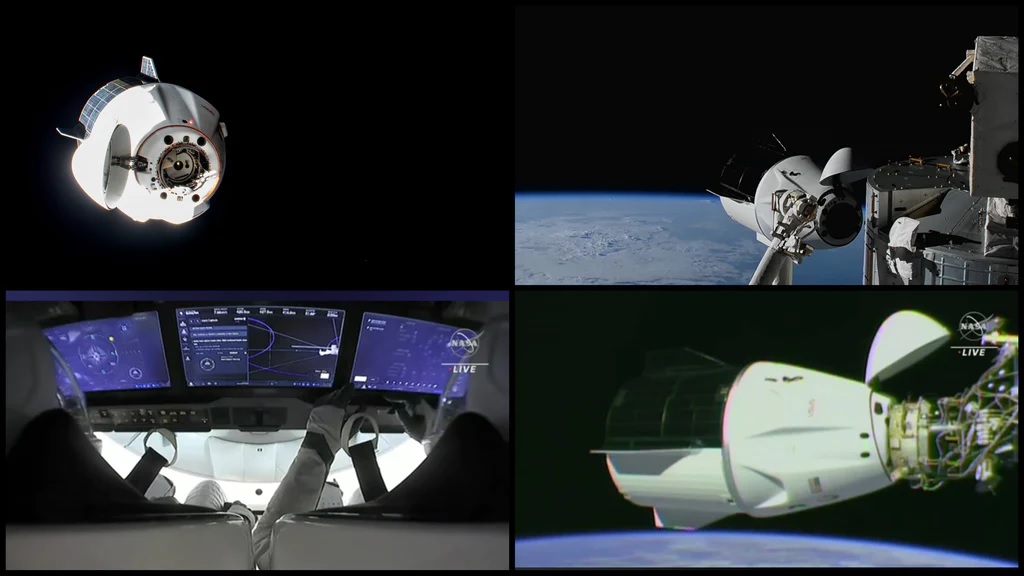 SpaceX's Crew-8 Successfully Docks at International Space Station for Six-Month Mission