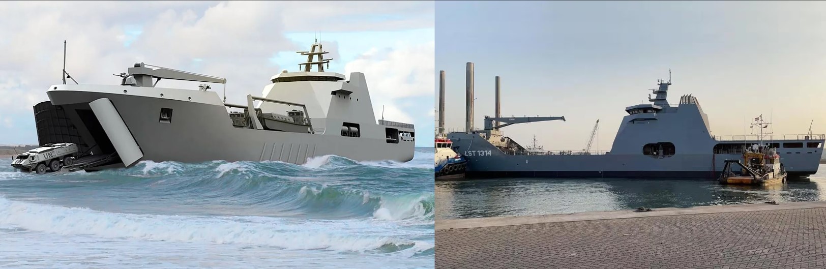 U.S Navy Selects Dutch Shipbuilder Damen&rsquo;s LST 100 Landing Ship For Medium Landing Ship Fleet