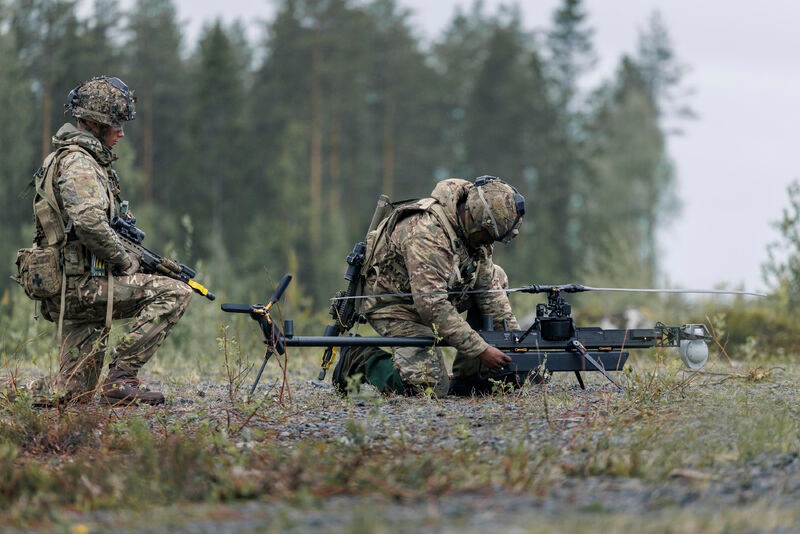 British Army Tests Autonomous Ghost and Bolt Drones Near Russian Border During NATO Exercise in Finland