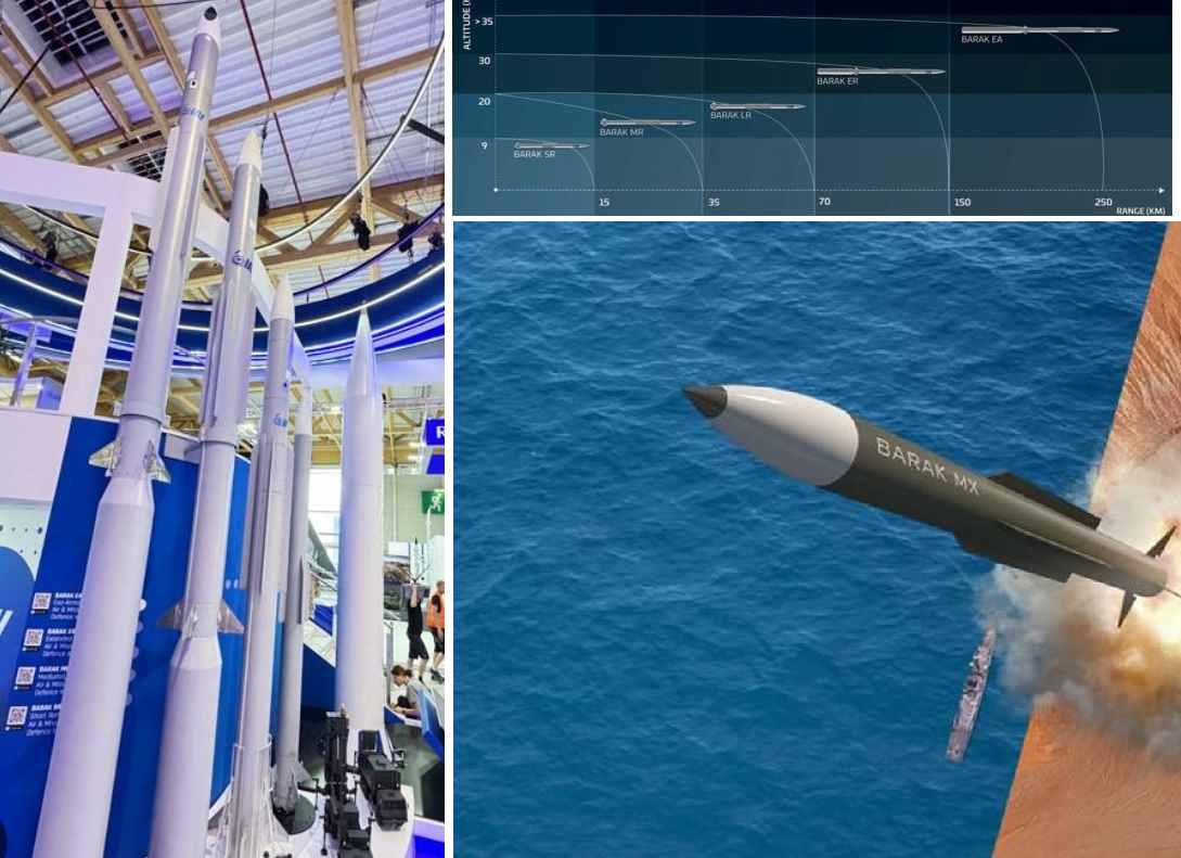 IAI Unveils Barak-8 EA: Israel’s New Exo-Atmospheric Missile with Over 250km Range