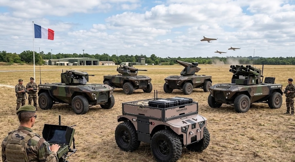 France Integrates New Unmanned Ground Vehicle Family for Modern Combat Operations