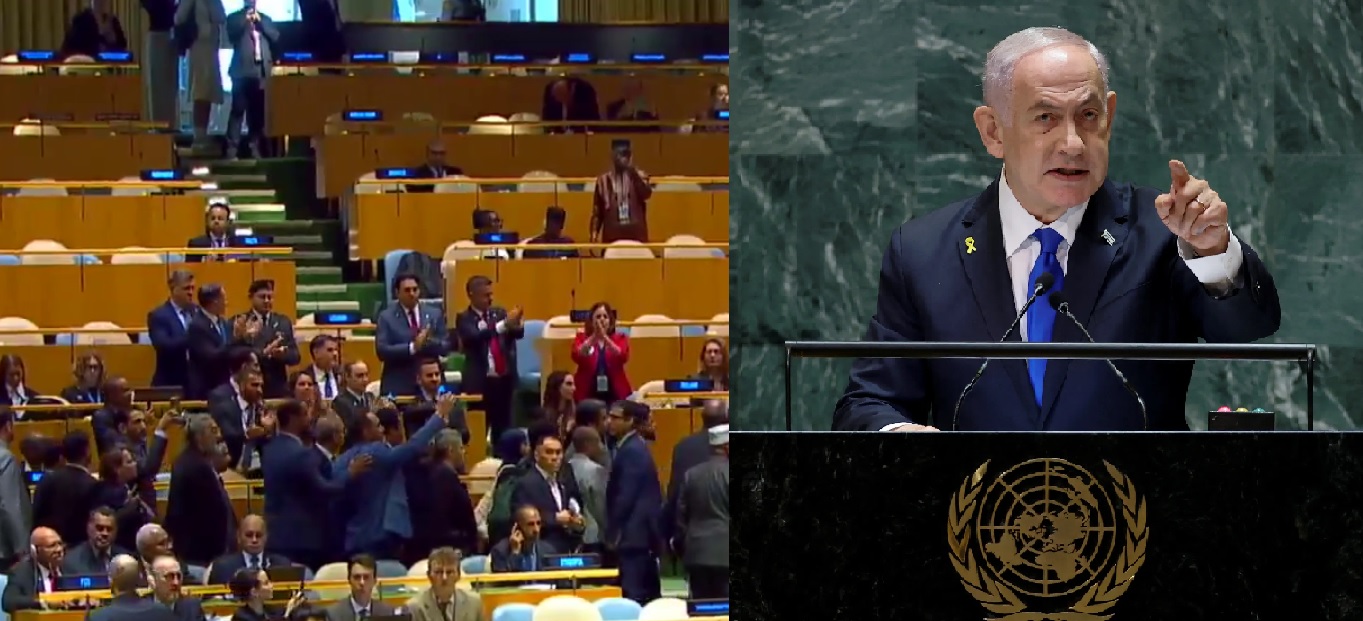 Arab and African States Walk Out During Netanyahu’s UN Speech