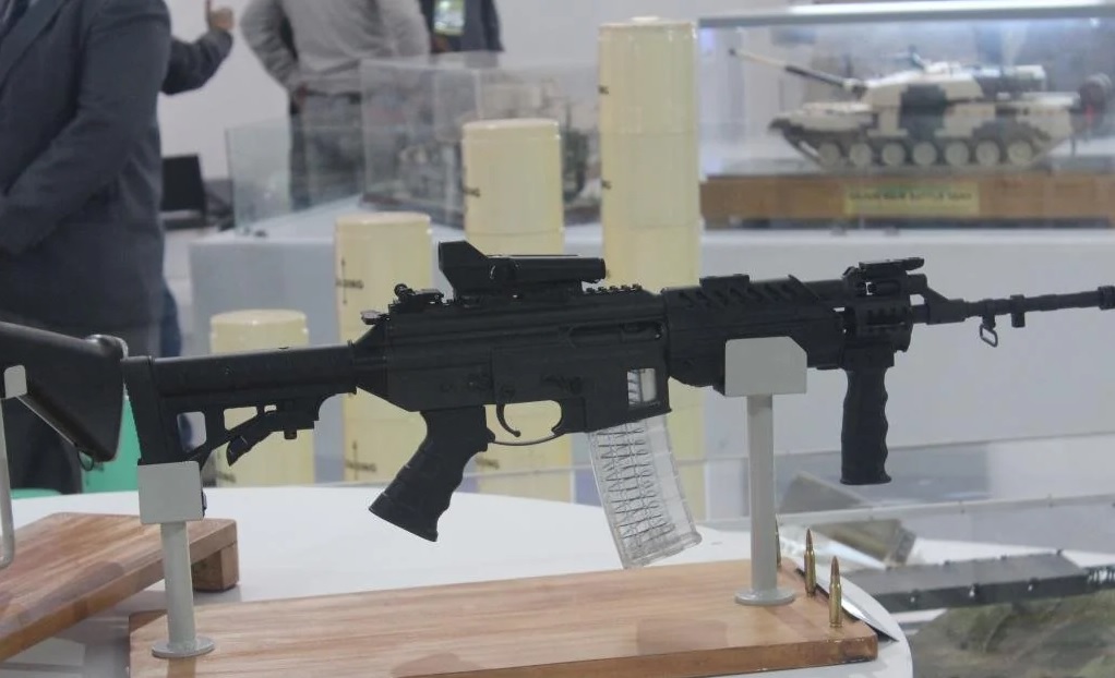 DRDO Unveils New 6.8mm Assault Rifle Prototype