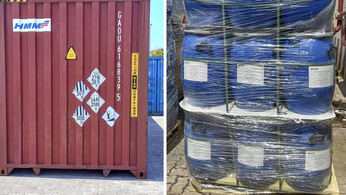 India Seizes Pakistan-Bound Banned Chemicals from China, Raising Chemical Warfare Concerns