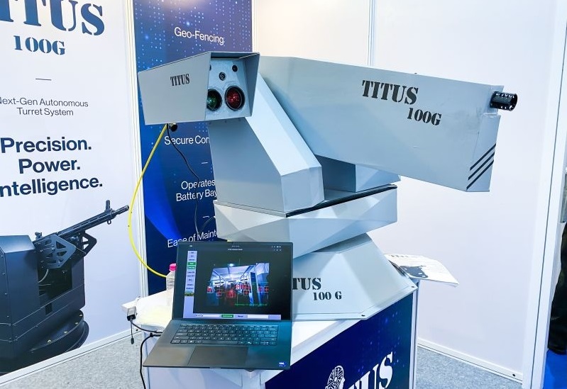 Jindal Defence Unveils TITUS 100G: AI-Powered Hard-Kill System for 7.62mm and 12.7mm Threats