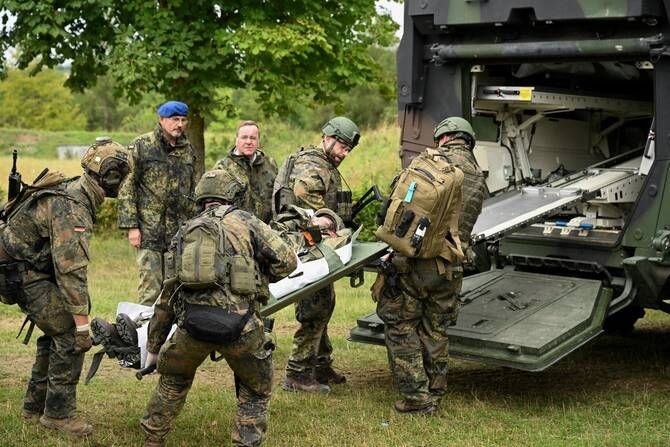 Germany Plans to Treat 1,000 Wounded Soldiers Daily in Case of War with Russia