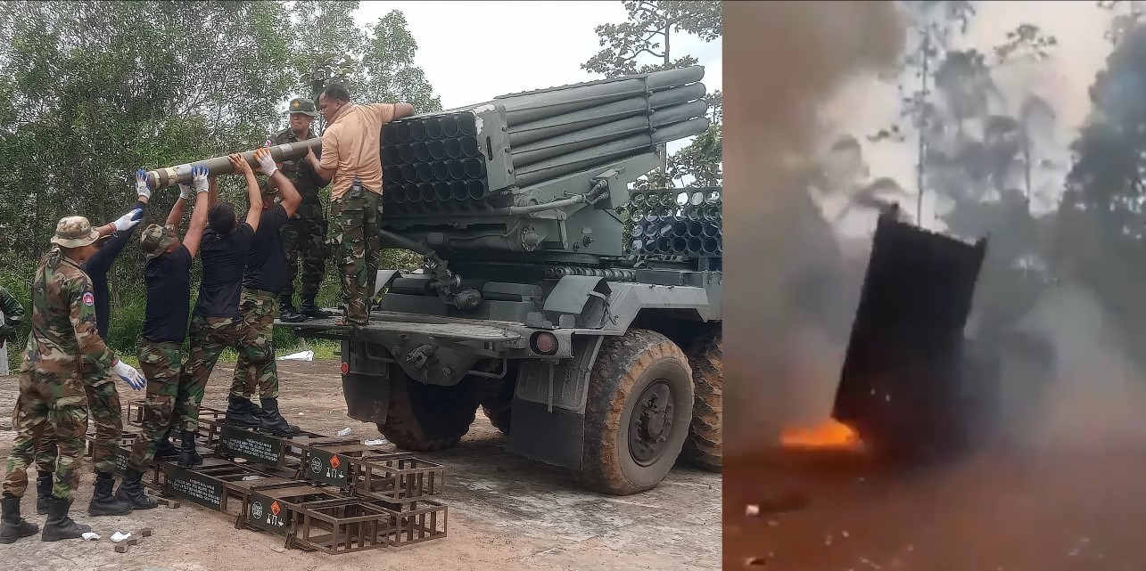 Chinese-Made MLRS Explodes In Cambodia&ndash;Thailand War, Killing Eight Cambodian Soldiers