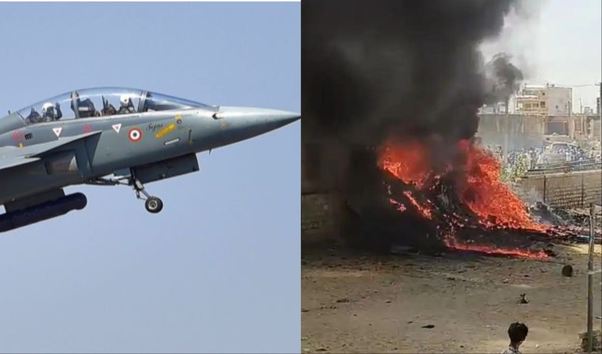  Engine Malfunction Causes First-Ever Crash of IAF's Tejas Fighter Jet: Investigation Ongoing