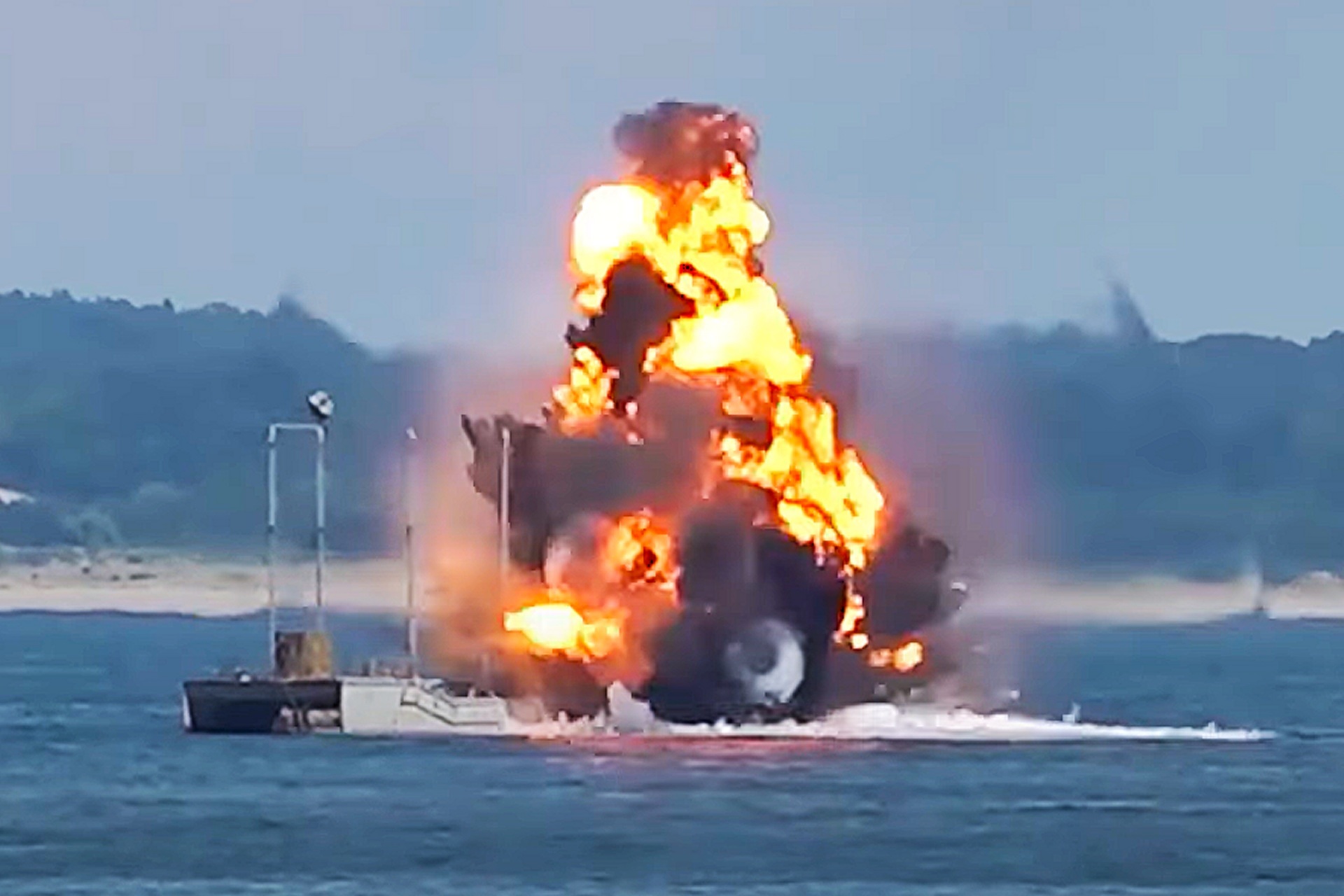 Russia Unveils Explosive Unmanned Sea Drone in Baltic Sea Naval Exercises