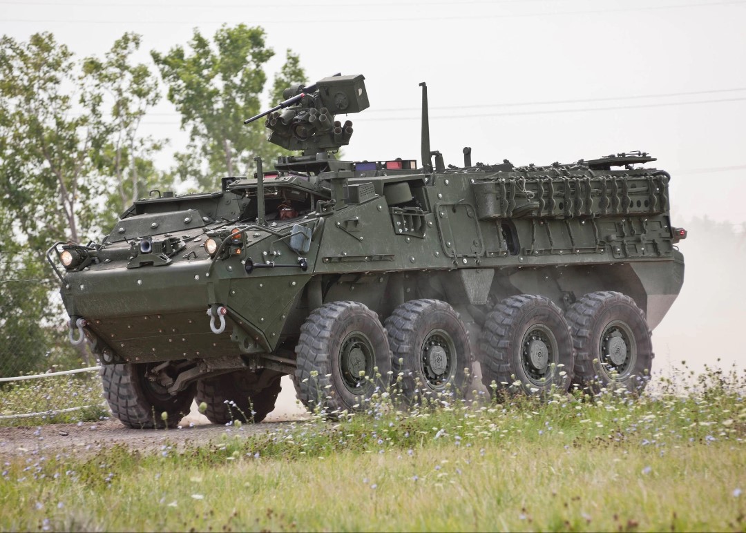 U.S. Army Orders 50 Stryker Double V-Hull A1 Vehicles Under $229.6 Million Contract