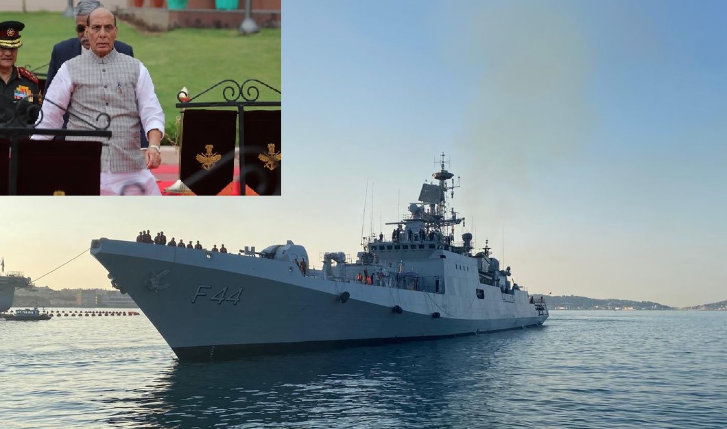 Defence Minister Rajnath Singh to Commission "INS Tushil" Stealth Frigate in Russia This December