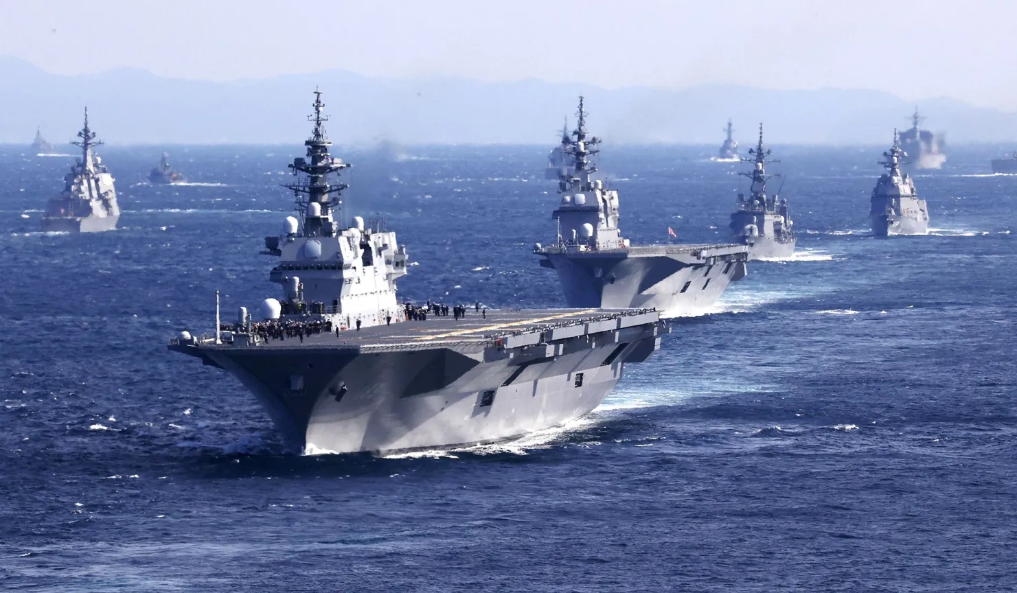 Japan Maritime Self-Defense Force Introduces New Hull Classification Symbols: "CG" and "CVM"