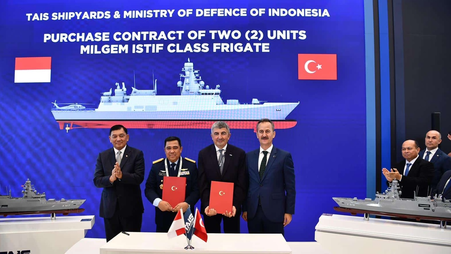 Türkiye Secures First Export Deal for Two MILGEM Istif Frigates with Indonesia