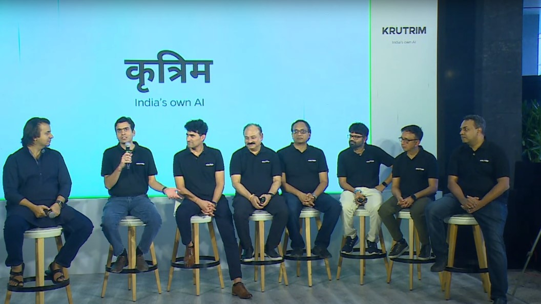 Ola CEO Bhavish Aggarwal unveils Krutrim, "India own AI"