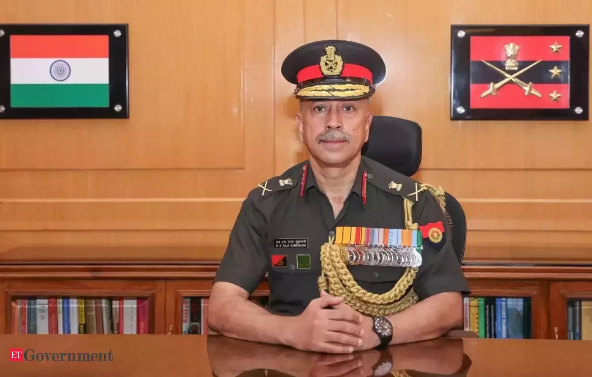 Lt Gen NS Raja Subramani Takes Charge as Vice Chief of Army Staff