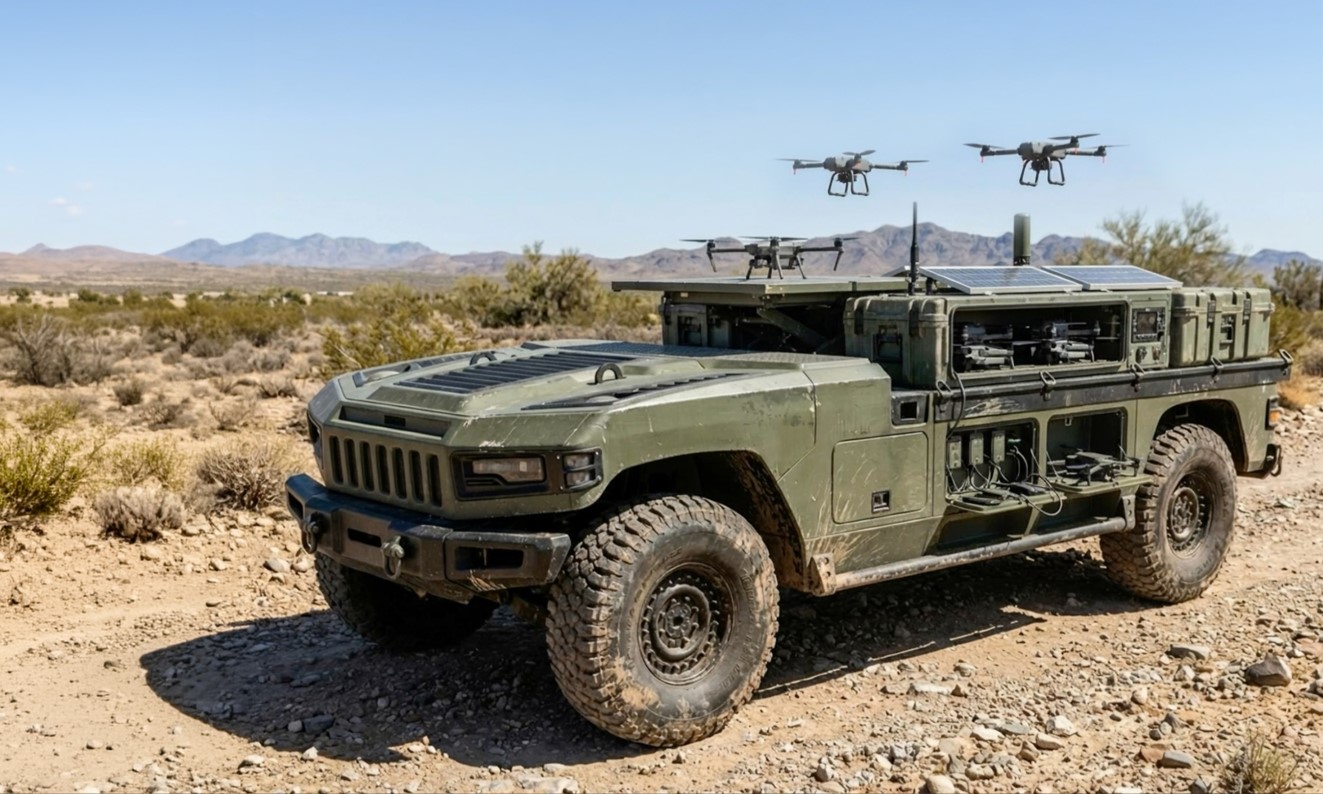 AM General Unveils Next-Generation UGV and JLTV A2 with Counter-Drone Systems at Eurosatory 2026