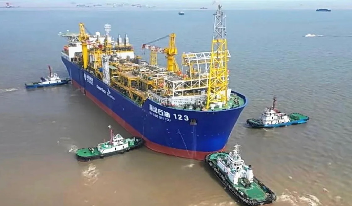 China Unveils World's First Oil Production Ship with Onboard Carbon Capture Technology