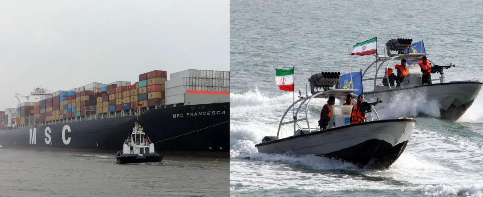 IRGC Navy Seizes Two Commercial Vessels and Fires Upon a Third in the Strait of Hormuz