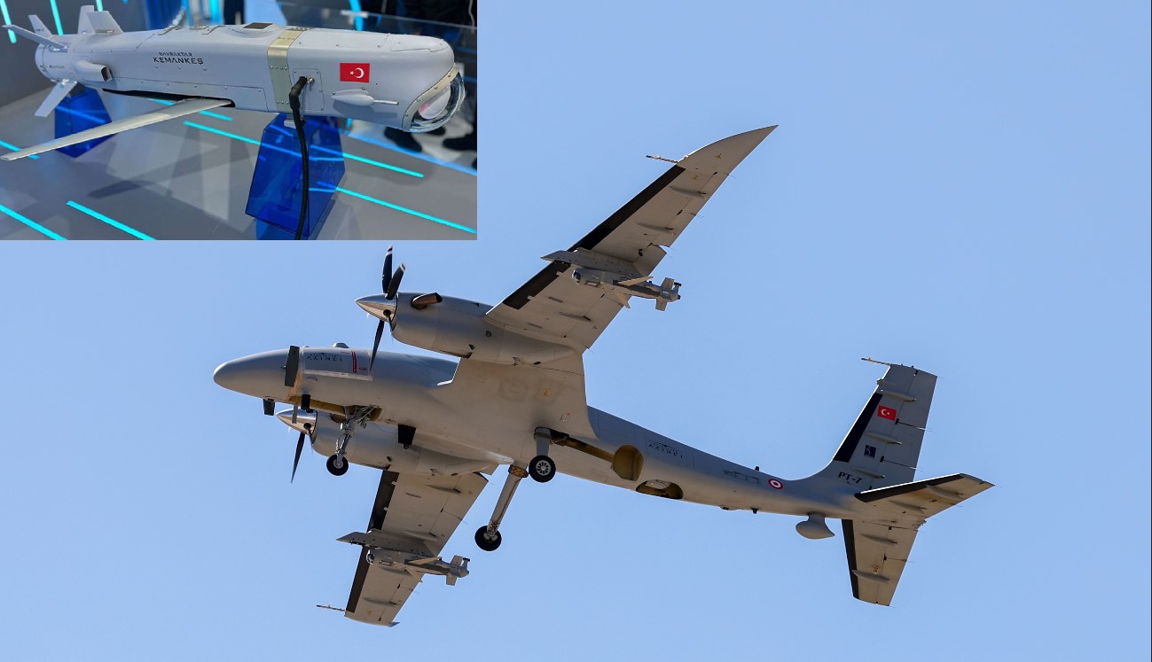 Türkiye’s Baykar Successfully Tests KEMANKEŞ-1 AI-Guided Mini Cruise Missile from Bayraktar Akinci UCAV