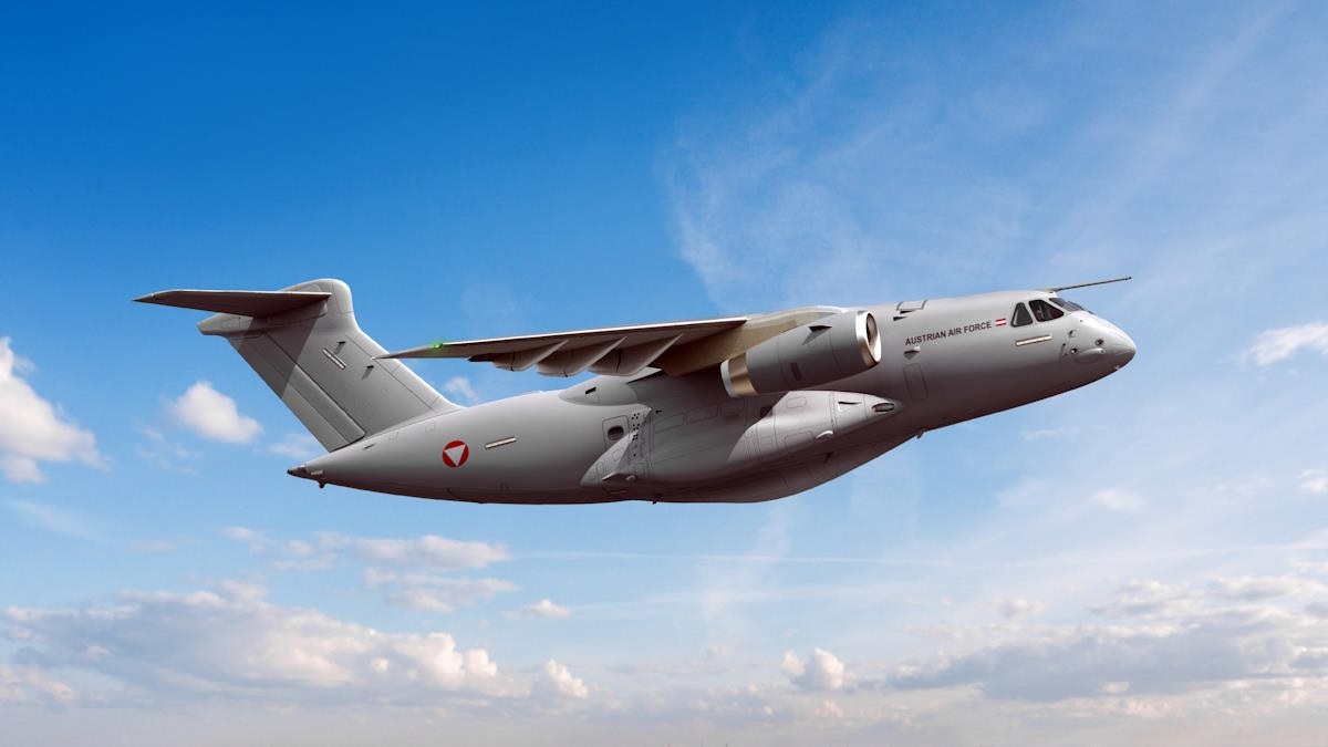 Embraer Begins Production of Austria’s First C-390 Millennium Military Transport Aircraft