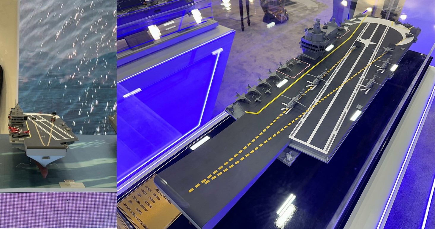 Turkish Navy Plans 2032 Delivery of Indigenous MUGEM Aircraft Carrier with Drone-Focused Air Wing