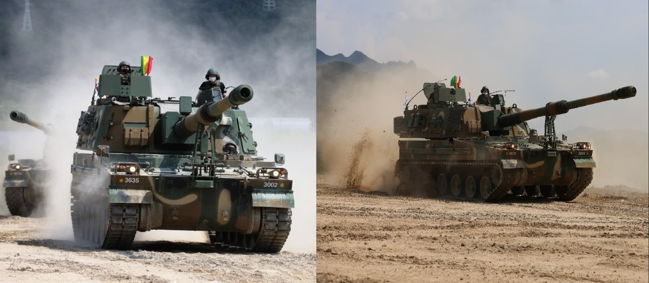 Egypt Inducts First Locally Manufactured K9A1 EGY Thunder Howitzers Under South Korea Partnership