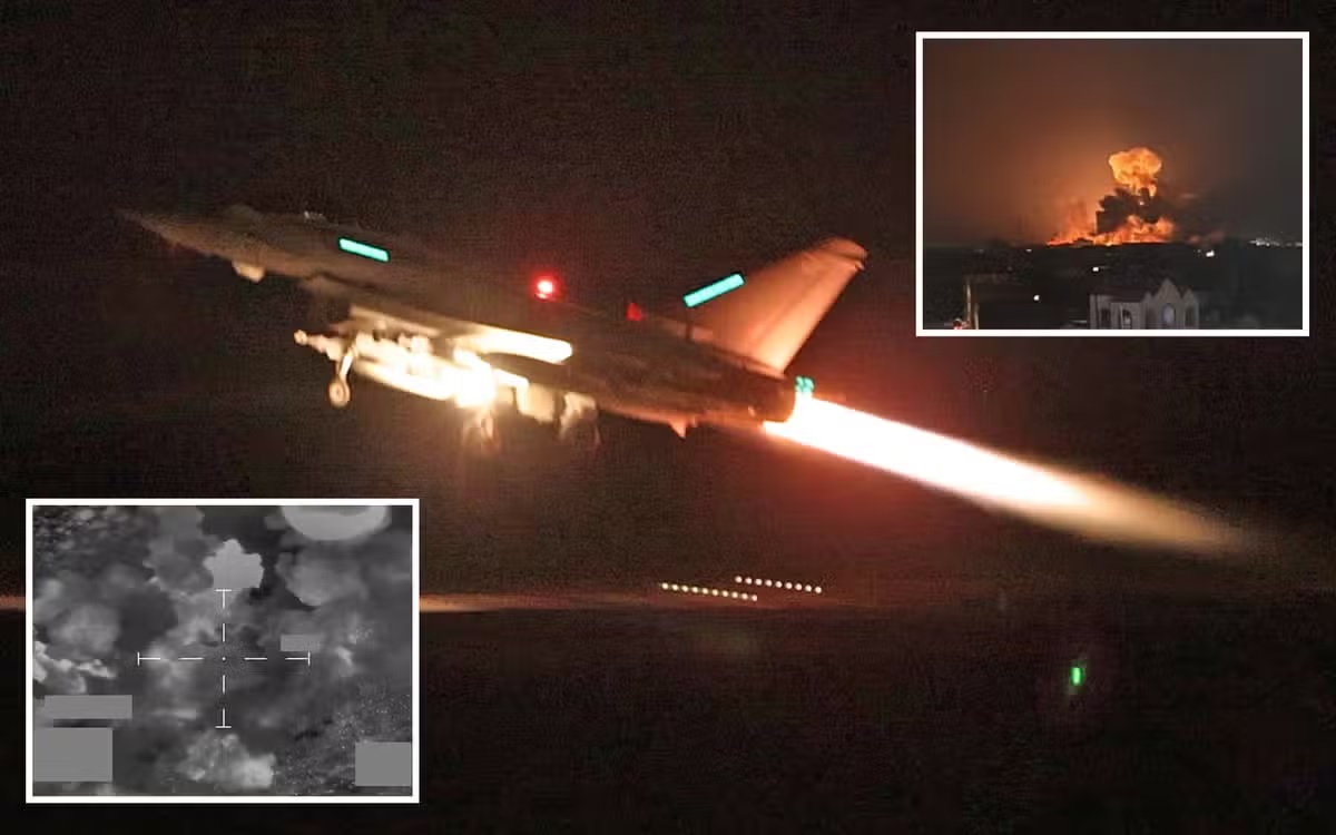 US, British And Other Countries Forces Carry Out New Strikes in Yemen