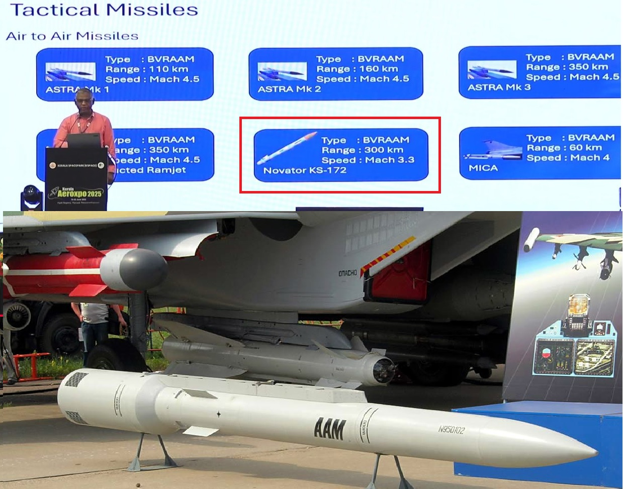 DRDO Unveil ' KS-172'  India’s AWACS Killer Resurfaces Alongside Astra Mk3