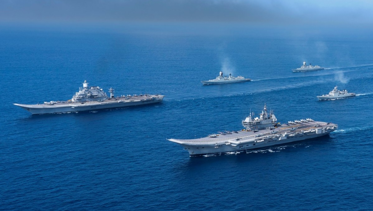 Indian Navy to Strengthen Maritime Capabilities with Two-Carrier Drills in Arabian Sea